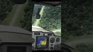 Insane Cessna 152 Landing in New Zealand aviation flightsimulator msfs2020 flightsimulator2020 [upl. by Honebein]