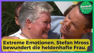 Immer wieder sonntags Extreme Emotionen Stefan Mross bewundert die heldenhafte Frau [upl. by Theran]