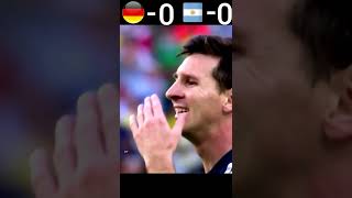 Germany VS Argentina 2014 Fifa World Cup Final Highlights youtube shorts football [upl. by Cela142]