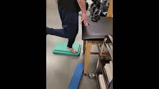 Posterior Tibialis heel raise [upl. by Akerahs]