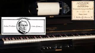 Arthur Friedheim plays Liszt Hungarian Rhapsody No 2 ca 1907 [upl. by Womack687]