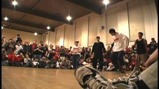 Out For Fame USA Breakin Championship 2000  EastcoastMidwest finals Rejects vs Havikoro [upl. by Bellamy]