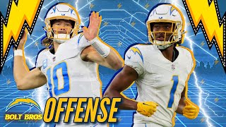 Offense Chargers vs Packers  BOLT BROS  LA Chargers chargers nfl football lachargers boltup [upl. by Deery]