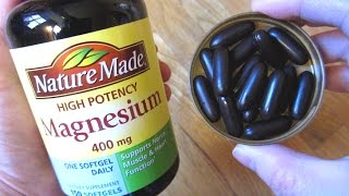 Nature Made Magnesium 400 mg High Potency [upl. by Eelana]