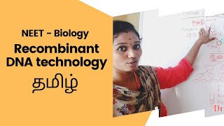 Process of Recombinant DNA technology in Tamil  Biotechnology  Class 12  NEET [upl. by Harald304]