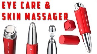 Best face massage machine  La Goodwind Electric Eye Care Face Massager [upl. by Ecienahs]