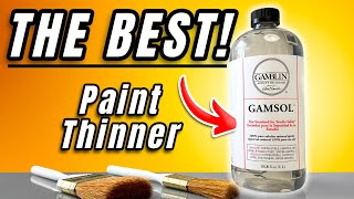 The ABSOLUTE BEST THINNER For Artists  Gamblin Gamsol Review [upl. by Rie447]