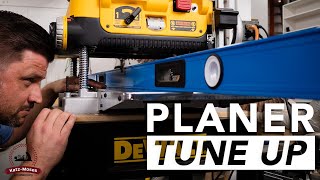 Thickness Planer Tune Up and Maintenance [upl. by Kindig900]