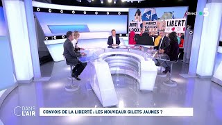 Convois de la liberté  les nouveaux Gilets Jaunes cdanslair 11022022 [upl. by Eirallih985]