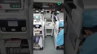 HighEfficiency Goldland PCB Transfer System with FUJI Pick and Place Machine for SMT Production [upl. by Ingamar579]