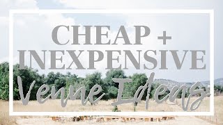 CHEAP  INEXPENSIVE Wedding Venues [upl. by Selrhc77]