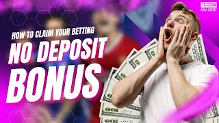 NO DEPOSIT BONUS EXPLAINED  HOW TO CLAIM YOUR NO DEPOSIT BONUS [upl. by Lateehs]