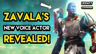 Destiny 2  ZAVALA’S NEW VOICE ACTOR REVEALED Bungie Continues The Commanders Legacy [upl. by Yedarb893]