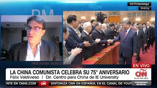 Panorama Mundial Con Gabi Frías La China Comunista Celebra Su 75 Aniversario  4 De Octubre 2024 [upl. by Mcguire489]