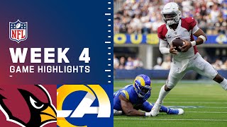 Cardinals vs Rams Week 4 Highlights  NFL 2021 [upl. by Ahsilet]