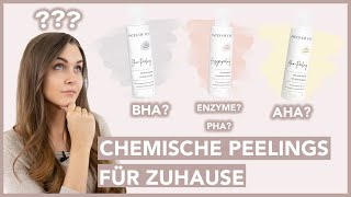 AHA oder BHA ✨ FruchtsäurePeelings für zuhause [upl. by Adelaide]