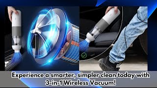 3 In 1 Wireless Vacuum [upl. by Elephus333]