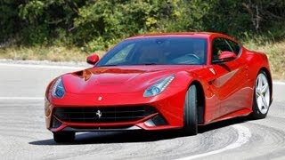 Ferrari F12 Berlinetta flatout  autocarcouk [upl. by Nylrad]