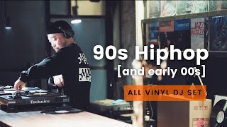 FULL VINYL  90s 00s Hiphop set  DJ ONELOOP [upl. by Eilsil]