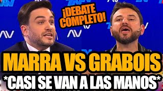 MARRA VS GRABOIS DEBATE COMPLETO ¡CASI SE VAN A LAS MANOS [upl. by Alidia]