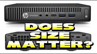 HP EliteDesk G2 800 Mini SFF PC Review [upl. by Lorrie]