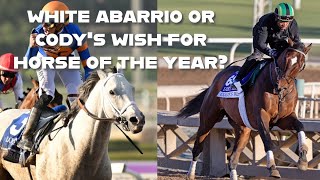 White Abarrio or Codys Wish for Horse of the Year [upl. by Macleod]