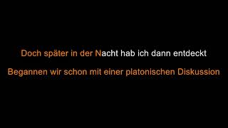 die ärzte  Du willst mich küssen Karaoke [upl. by Leafar]