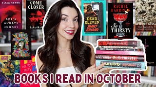 The 9 books I read in October  reading wrap up 📚 [upl. by Ttihw]