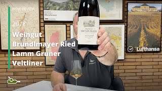 Wine Review Weingut Brundlmayer Ried Lamm Gruner Veltliner 2018 [upl. by Gavra]