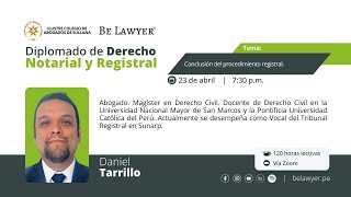 13 Conclusión del procedimiento registral  Be Lawyer [upl. by Nadaha]