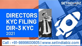 DIR3 KYC in 2021  Director KYC  How to File  Last Date  Documents  Fee Stepwise Full Process [upl. by Luhem897]