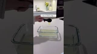 How to clean microwave diy shortvideo tipsandhacks tipsandtricks shortsfeed [upl. by Patty]