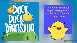 Duck Duck Dinosaur By Kallie George [upl. by Thin]