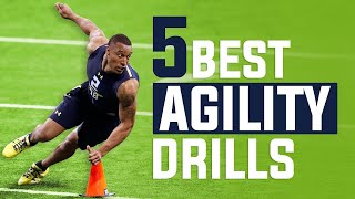 5 Best Agility Drills For Speed [upl. by Emarej]