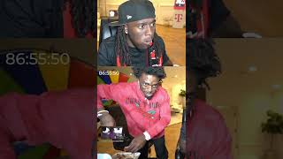 Kodak drops his wing and eats it on mafiathon 2😂 kaicenat kodakblack [upl. by Lune]