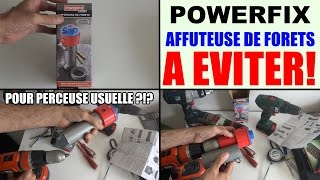 affuteuse de forets powerfix lidl aiguiseur [upl. by Rekrap]