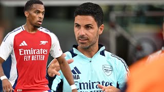 Mikel arteta surprised by Jurrien Timber performance [upl. by Aztilay]