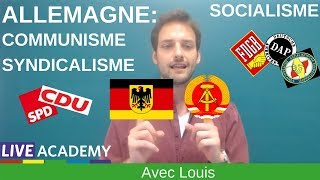 🔎 Socialisme communisme syndicalisme en Allemagne  BAC HISTOIRE TERMINALE 🔍 [upl. by Nelrsa]