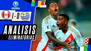 PERÚ vs URUGUAY 10  ELIMINATORIAS SUDAMERICANAS  ANALISIS del PARTIDO [upl. by Engdahl]