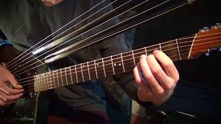 Teardrop  Massive Attack  Harp Guitar Loop Cover  Jamie Dupuis [upl. by Ibib]