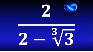 22 Racionalización del denominador de una fracción con resta de raíces cúbicas [upl. by Ethbin]