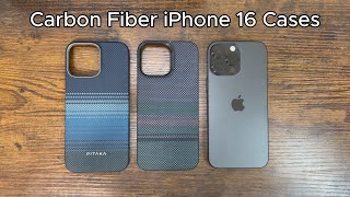 iPhone 16 Carbon Fiber Cases BENKS vs Pitaka [upl. by Luy]