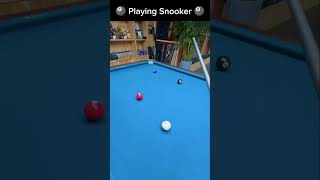 Playing Snooker 🎱 snooker pool shorts trending [upl. by Annawoj]