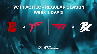 T1 vs PRX  VCT Pacific  Regular Season  Week 1 Day 2 [upl. by Notelrahc832]