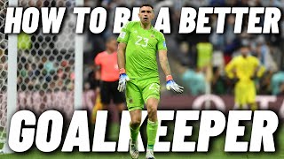 The 3 BEST tips on How to IMPROVE as a GOALKEEPER [upl. by Zelde422]