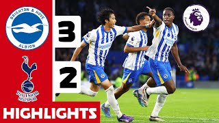 BRIGHTON vs TOTTENHAM 32  AMAZING COMEBACKGoals amp Extended Highlights  Premier League 202425 [upl. by Adnaerb]