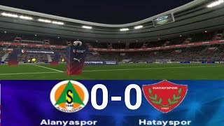 alanyaspor vs hatayspor 00  Turkiye Super League 2024  Today Match Highlights [upl. by Forkey]