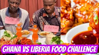 Ghana vs Liberia Food Challenge [upl. by Nosyaj]