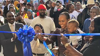 Eddy Kenzo and wife Hon Phiona Nyamutoro arrive at Mbarara Sports Arena as official guests [upl. by Tisdale]