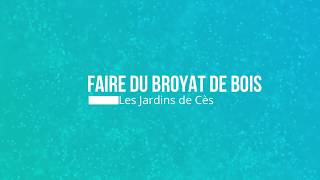 Le BRF ou Broyat de bois [upl. by Reel]